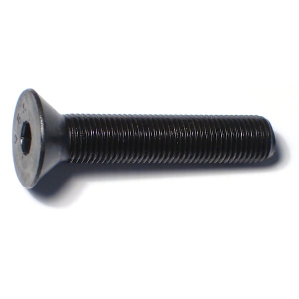 Midwest Fastener 3/8"-24 Socket Head Cap Screw, Flat, Plain Steel, 2 in Length, 3 PK 79556 - main